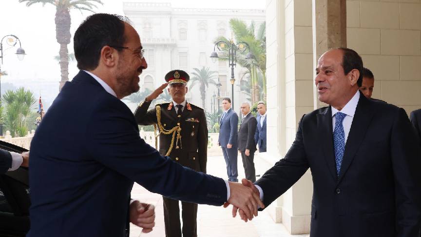 Güney Kıbrıs ile Mısır ortak bir bildiriye imza koydu