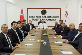 MALİYE BAKANI BEROVA BELEDİYELER BİRLİĞİ İLE AZERBAYCAN BELEDİYELERİ BİRLİĞİ BASKANLARINI KABUL ETTI
