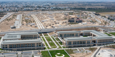 KKTC Cumhurbaşkanlığı Yerleşkesi açılış için gün sayıyor