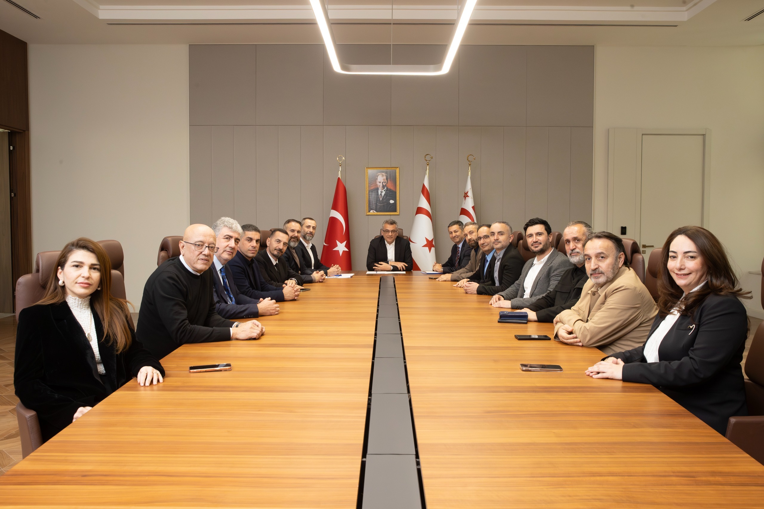 Cumhurbaşkanı Erhürman Ortak Vizyon Platformunu kabul etti