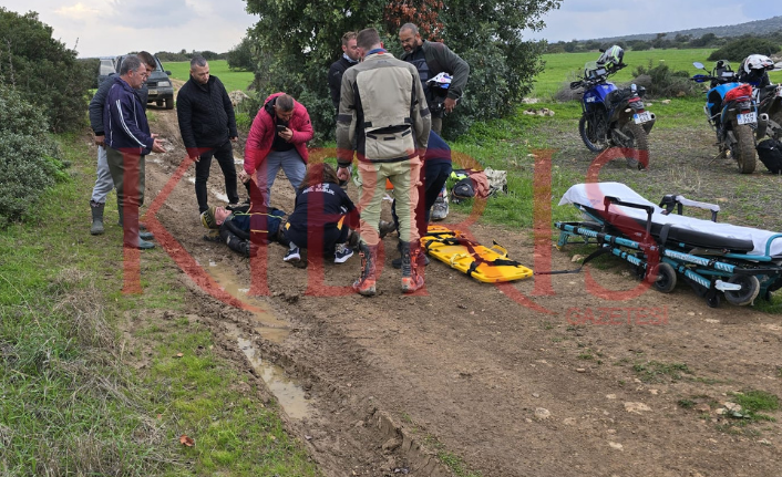 Boltaşlımotosiklet kazası: 1 kişi hafif yaralandı