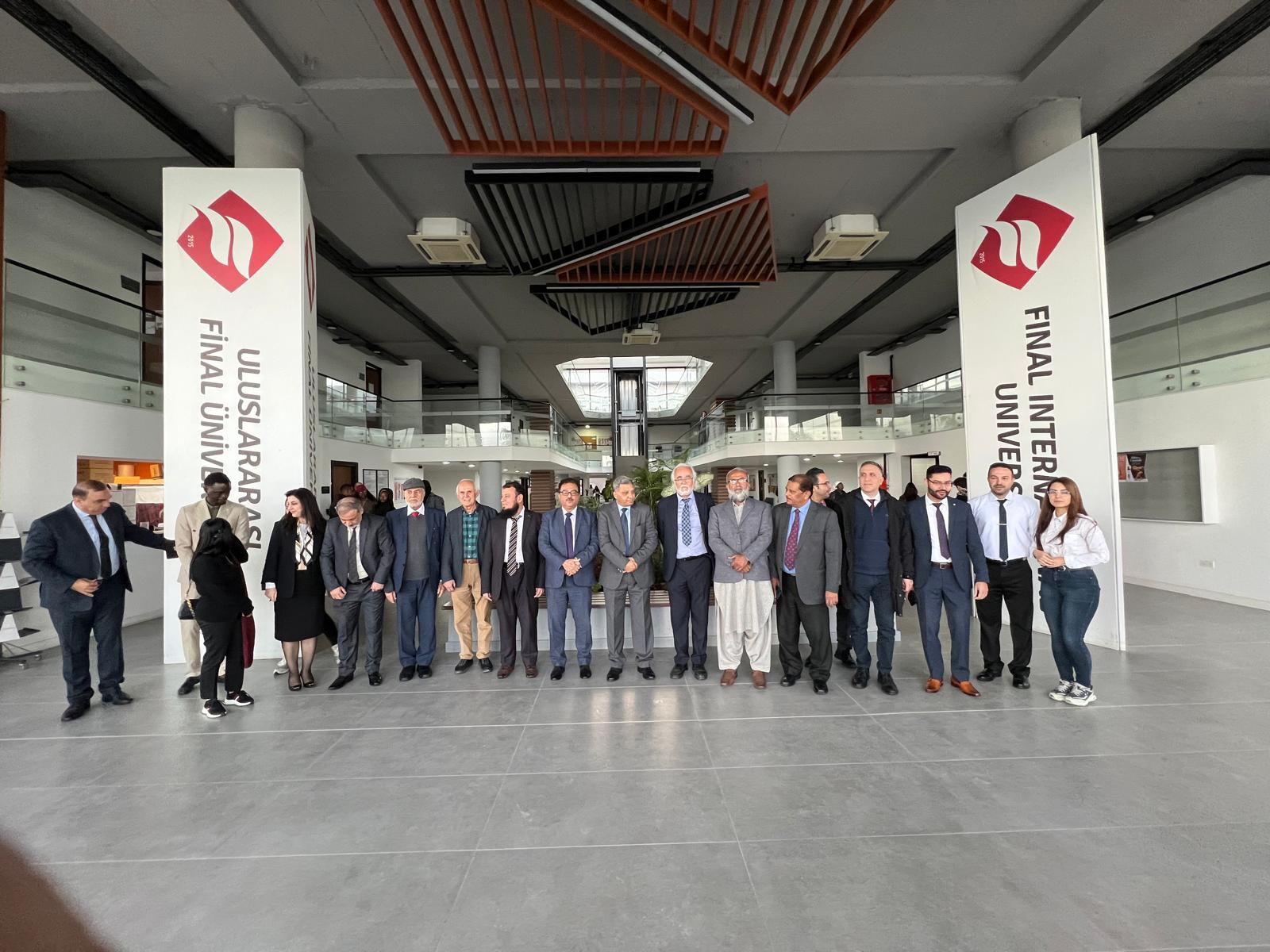 Pakistan Mühendislik Konseyi’nden Uluslararası Final Üniversitesi’ne Akreditasyon Ziyareti