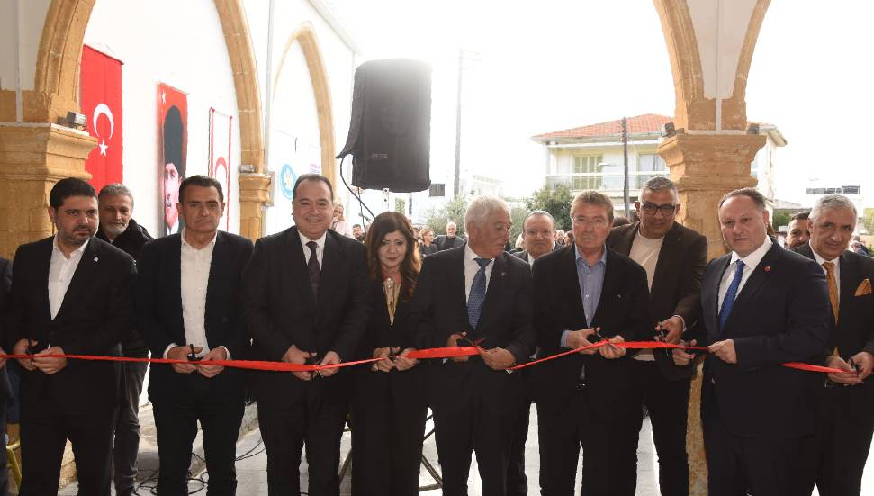 Güzelyurt Meslek Edindirme Merkezi düzenlenen törenle açıldı