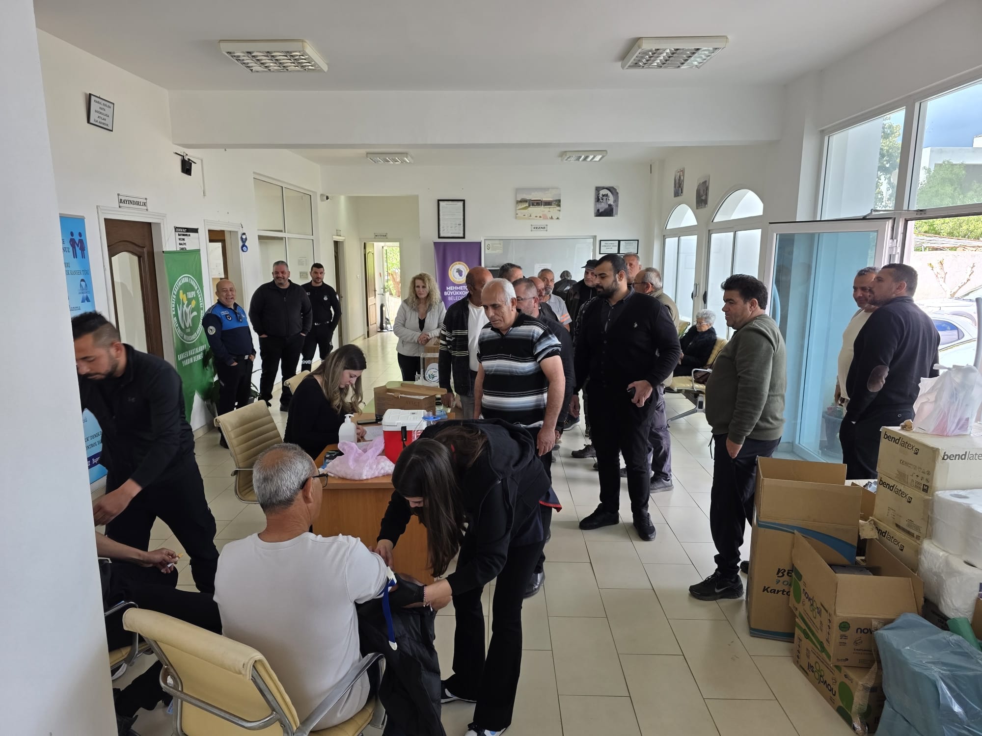 Mehmetçik’te prostat taraması yapıldı