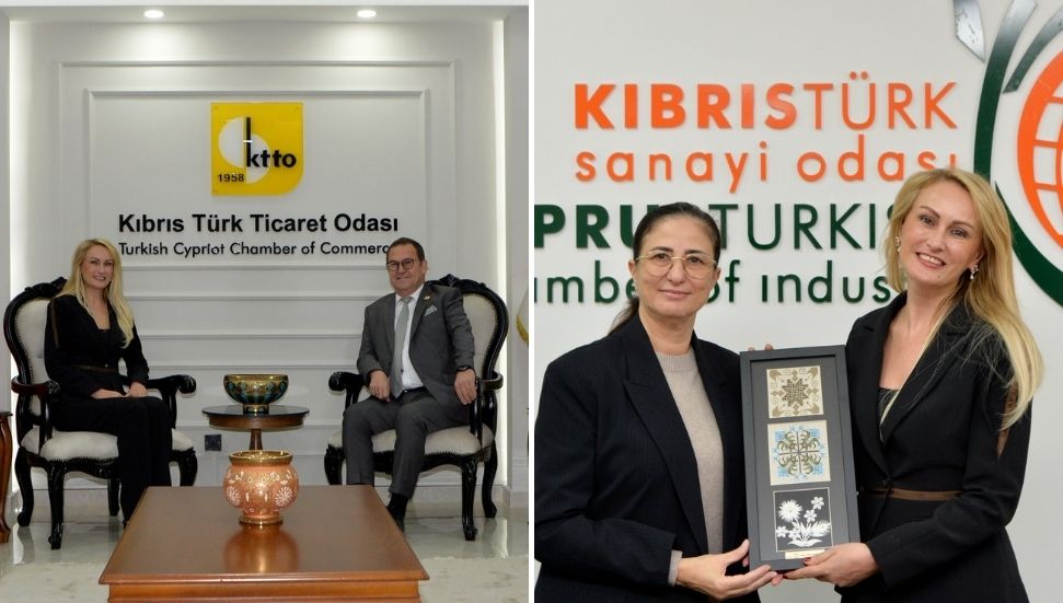 Nilden Bektaş Erhürman’dan Ticaret Odası ve Sanayi Odası’na ziyaret