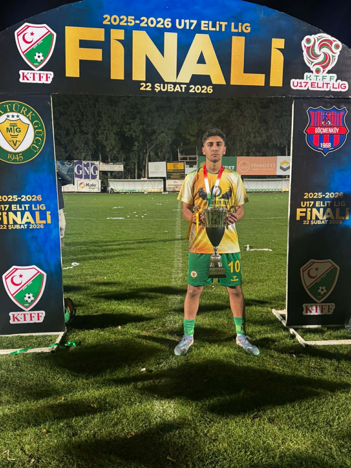 U17 Elit Lig’de genel gol kralı belirlendi