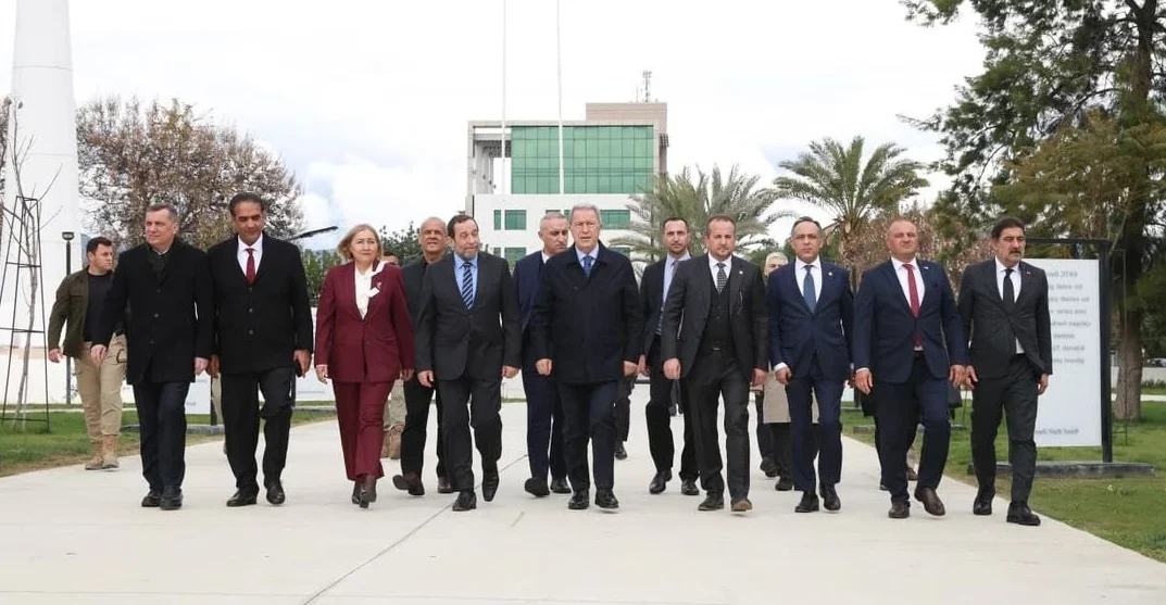 Akar ve beraberindeki heyet, KKTC’de temaslarda bulundu
