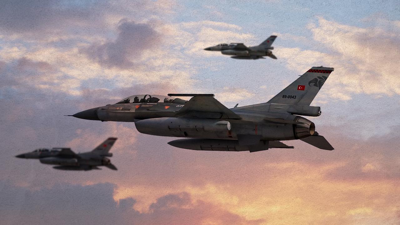 6 Türk F-16’sı KKTC’ye konuşlandırıldı