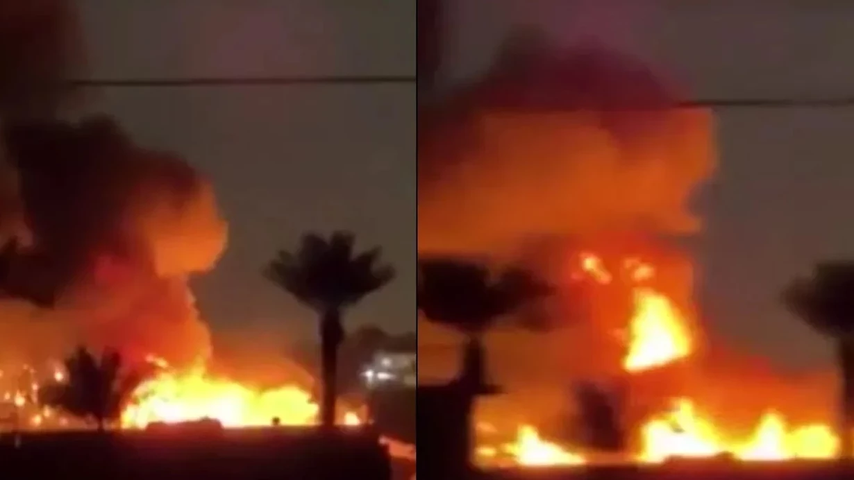 Bağdat Havalimanı’na saldırı: Çok sayıda yaralı var!