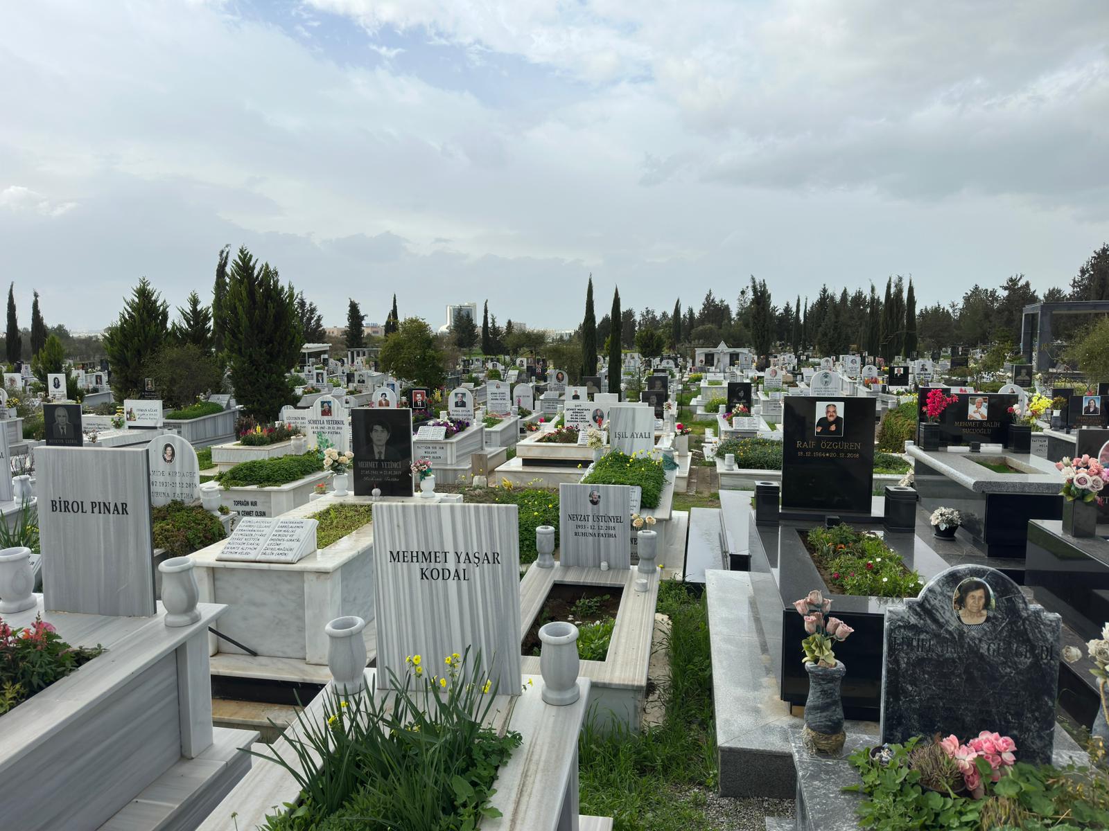 Lefkoşa Mezarlığı yüzde 95 doldu!