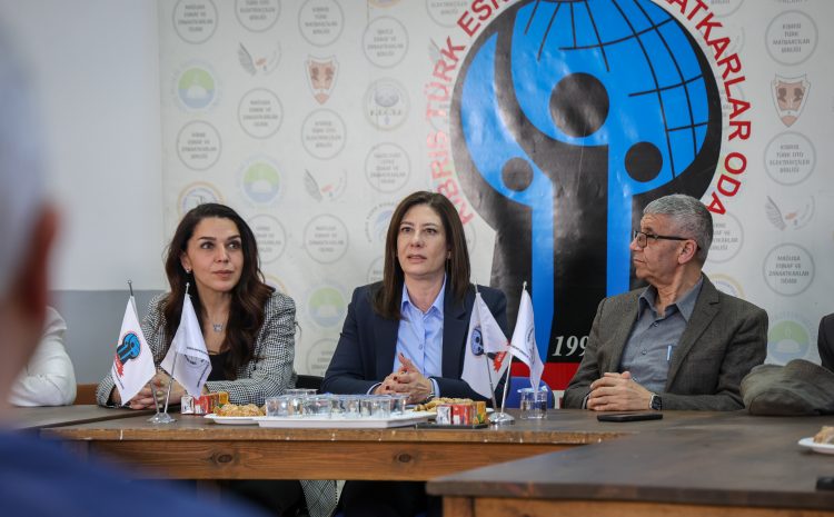 CTP, Kıbrıs Türk Esnaf ve Zanaatkarlar Odası’nı ziyaret etti