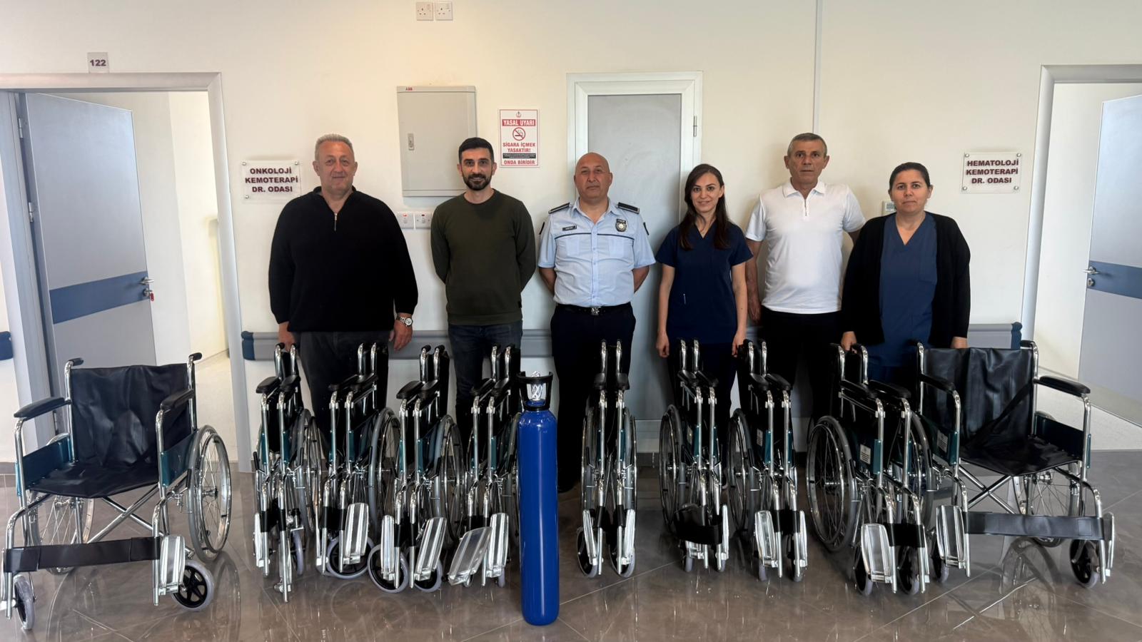 Kıbrıs Türk Polis Mensupları Derneği’nden Onkoloji Bölümü’ne bağış