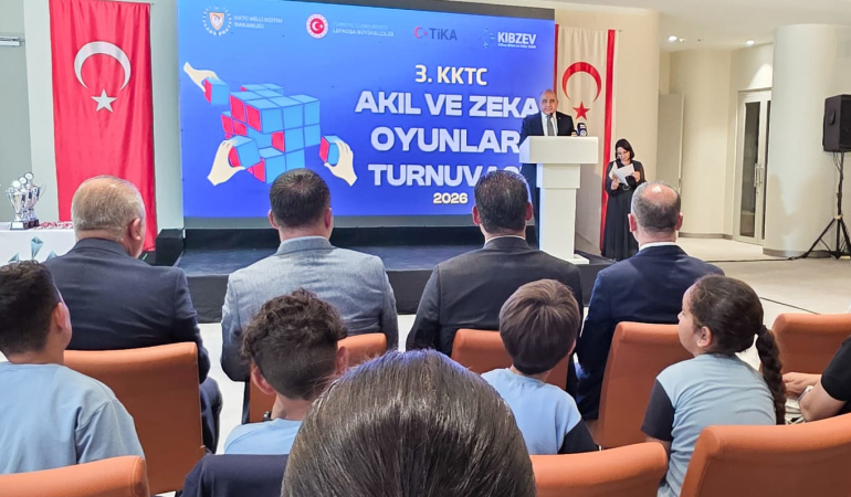 KKTC'de 3. Akıl ve Zeka Oyunları Turnuvası yapıldı