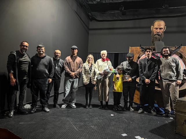 Beşparmaklar Tiyatro Festivali’nde “Raskolnikov” sahnelendi