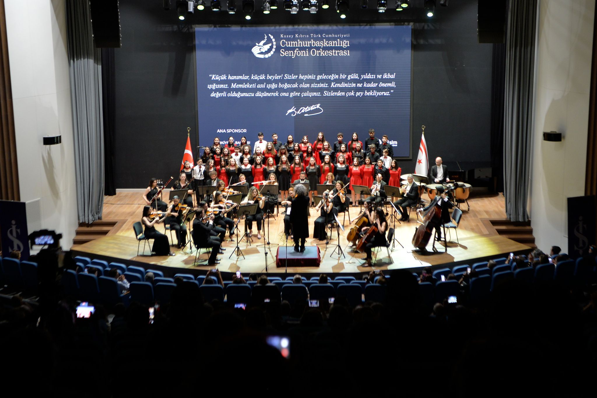 KKTC CSO’dan 23 Nisan Konseri yoğun ilgi gördü