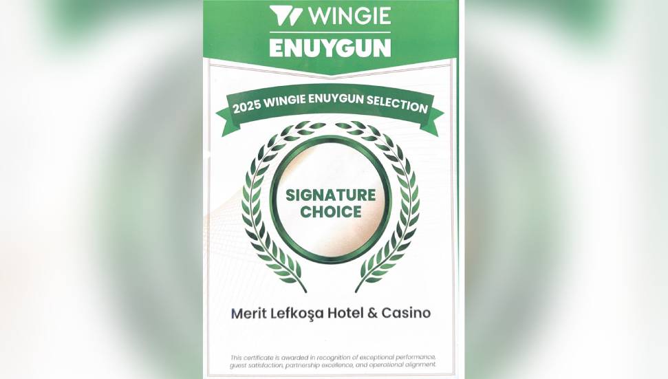 Merit Lefkoşa’ya Uluslararası Ödül: KKTC Turizmine Güçlü Katkı