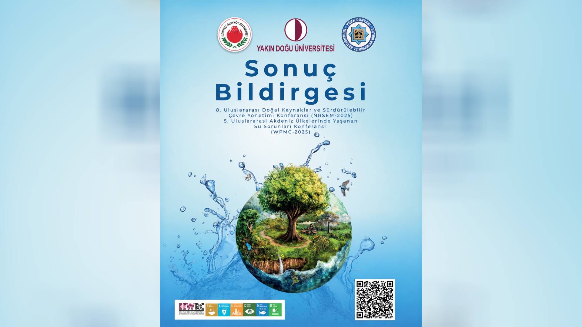 Su sorunları ve çevre konferanslarının sonuç bildirgesi yayımlandı