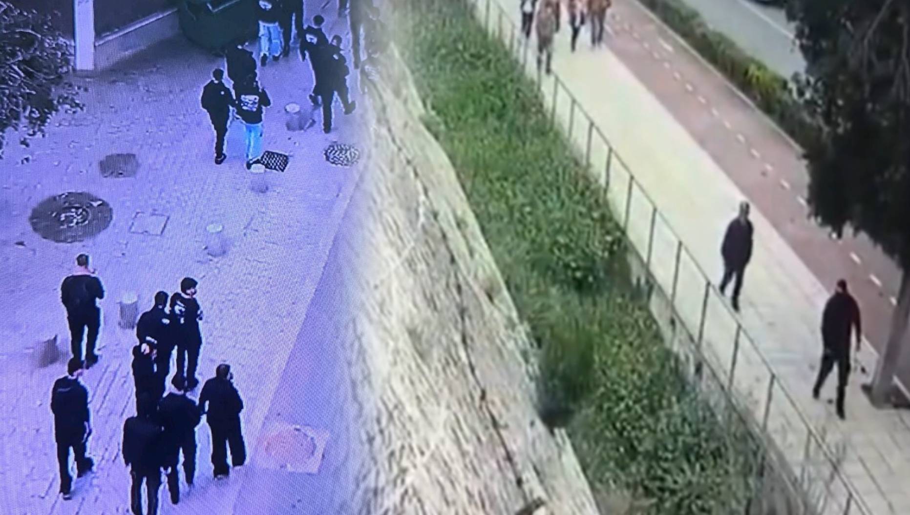 Saldırı anı kamerada!