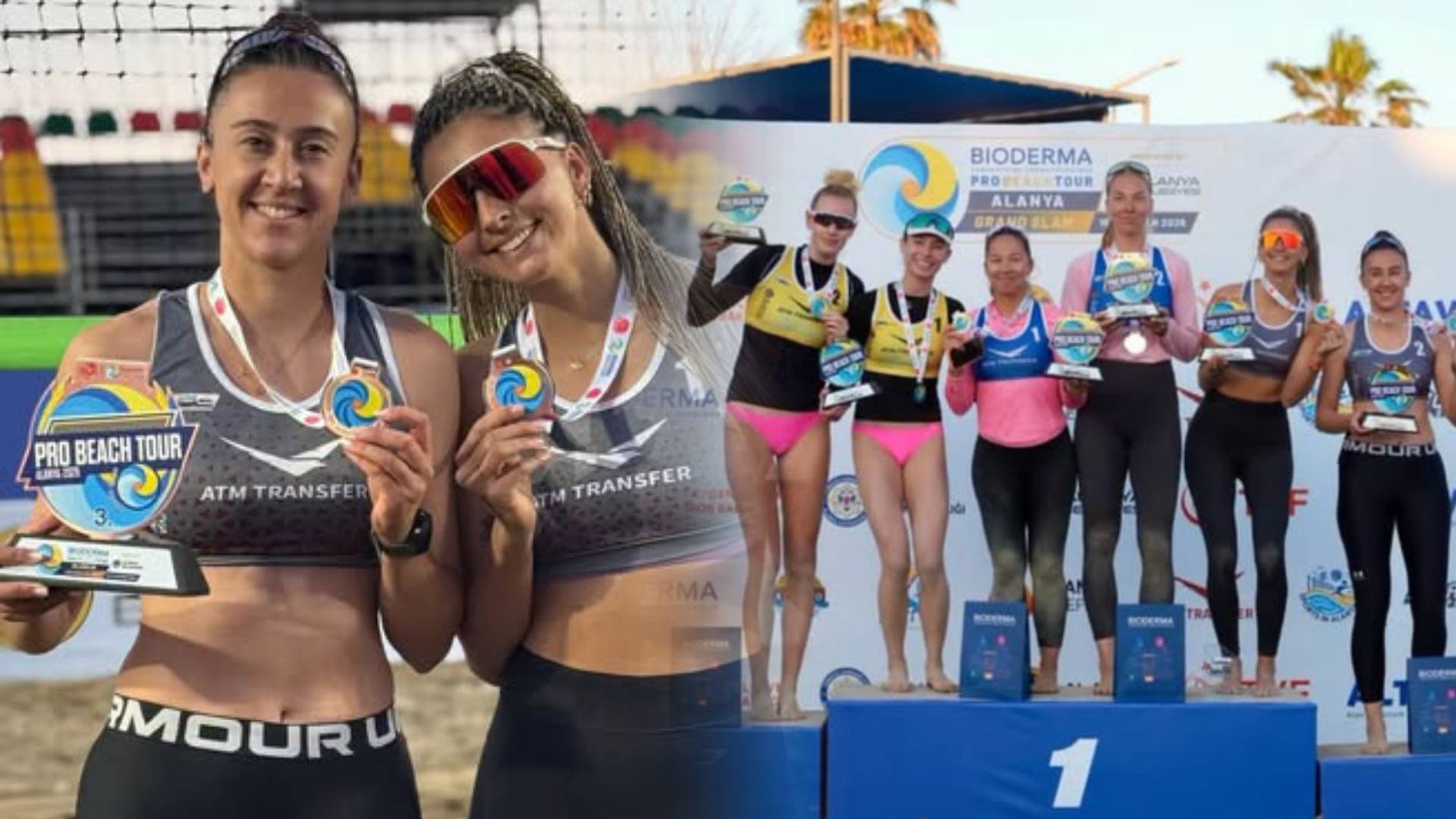 Voleyboldaki gururumuz Merve plaj sezonunu açtı