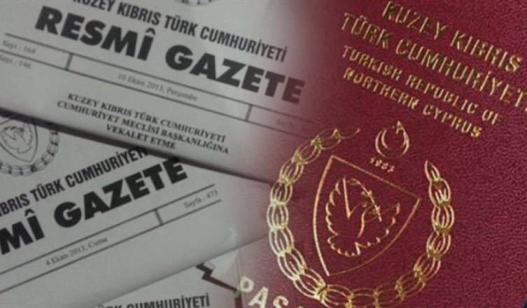 Bakanlar Kurulu kararıyla 53 kişi KKTC yurttaşlığına alındı