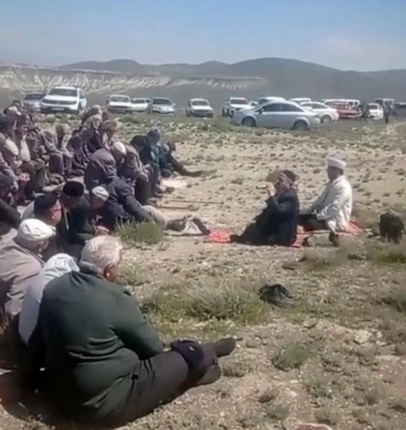 Ankara’da kuraklığa karşı yağmur duası yapıldı