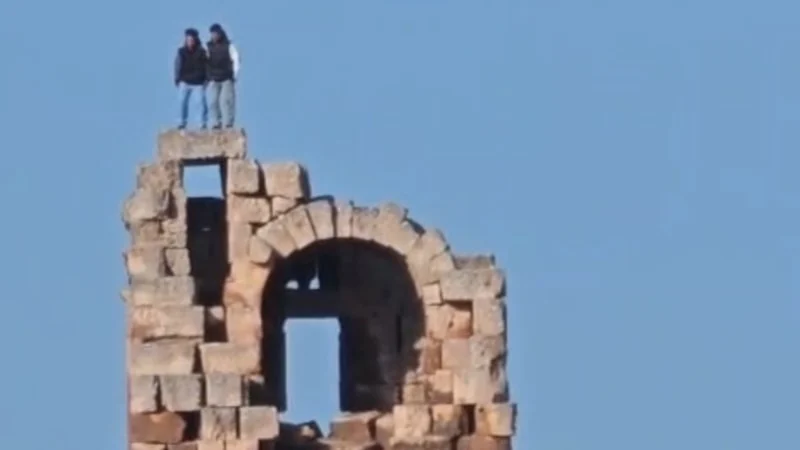 Şanlıurfa’nın 2 bin yıllık Yakup Manastırı’nda tepki çeken halay!