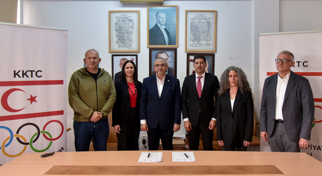 Milli Olimpiyat Komitesi ile Atatürk Öğretmen Akademisi arasında iş birliği protokolü imzalandı