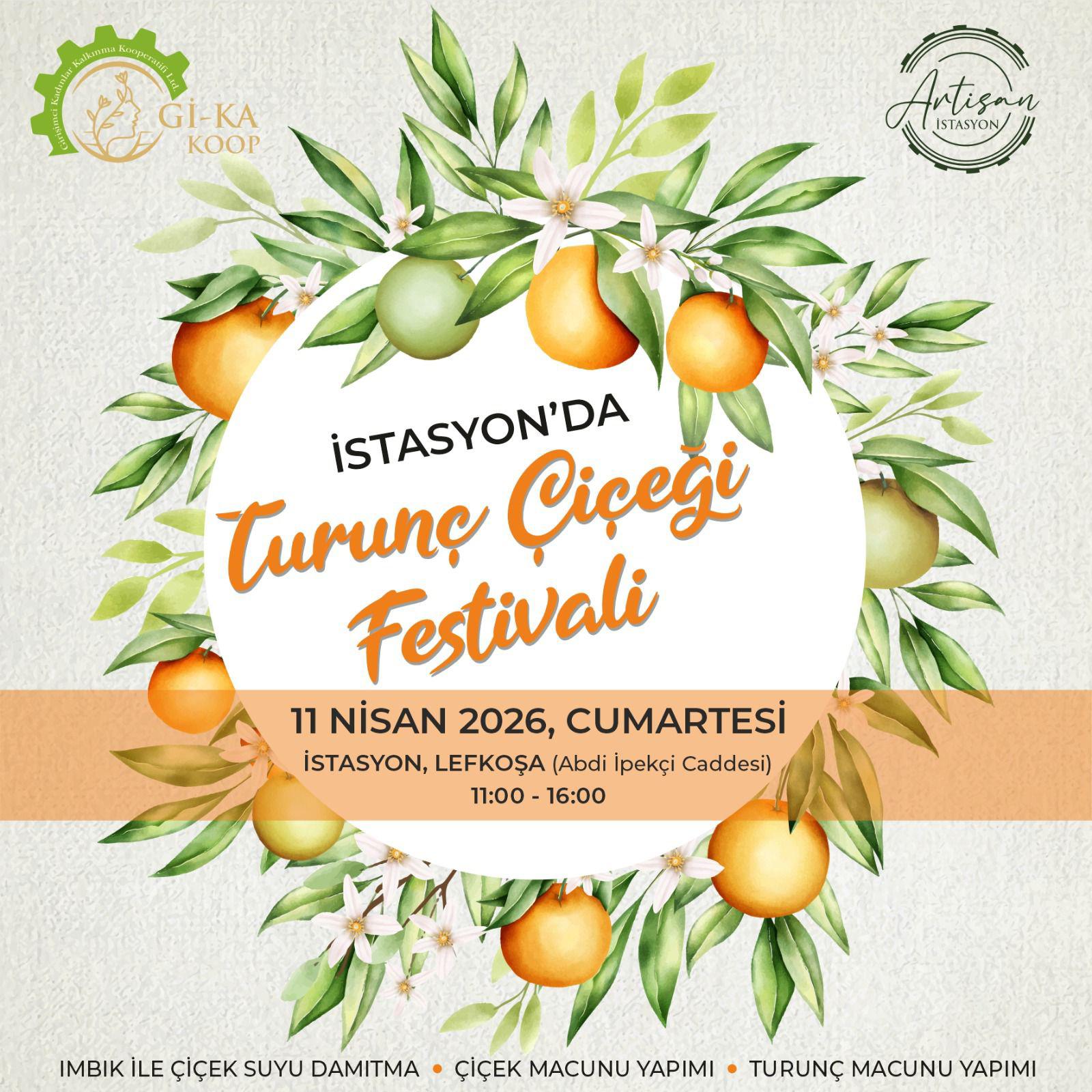 Gİ-KA KOOP’tan Turunç Çiçeği Festivali daveti