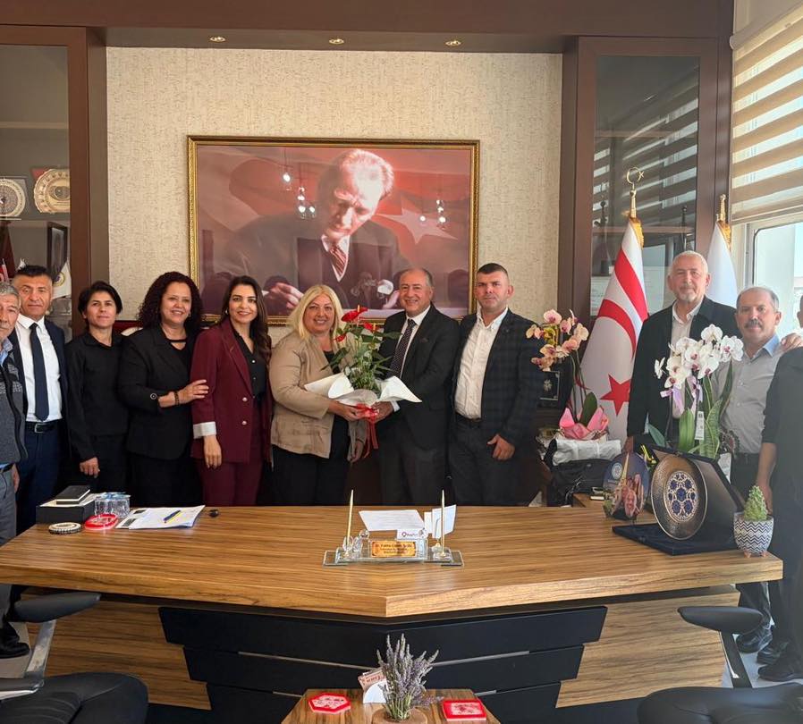 KKTC Adanalılar Kültür Dayanışma ve Aktivite Derneği heyeti Tuğlu’yu ziyaret etti