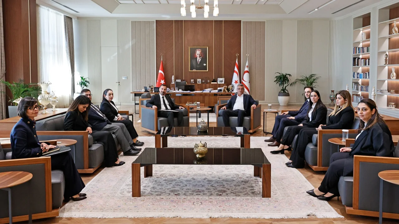 Cumhurbaşkanı Erhürman ‘Ceza Muhakemeleri Usul Değişiklik Yasası’yla ilgili taraflarla görüştü